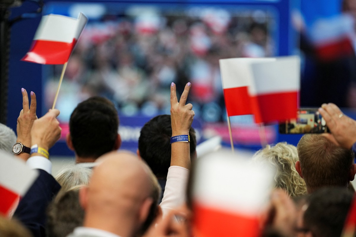 An opinion poll indicates the possibility of a change of government in Poland  world