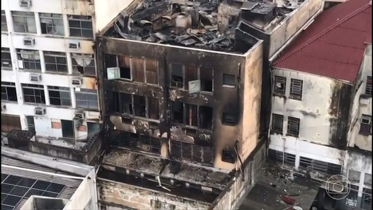 Perícia usa scanner 3D para mapear pousada que pegou fogo e matou 10 em Porto Alegre - Programa: Jornal Nacional 