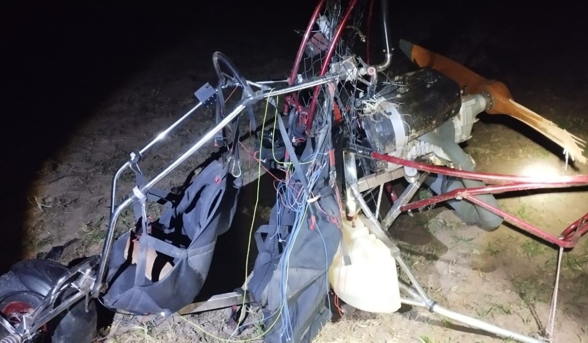 Piloto de paramotor que caiu em área de mata no interior de SP morre após ser socorrido