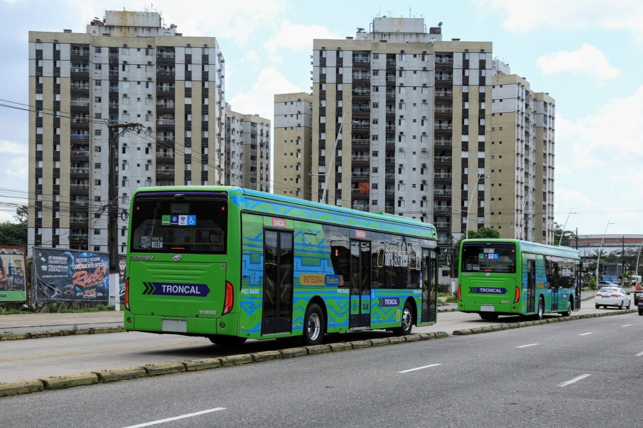 Equipados com ar-condicionado e carregadores de celular: saiba quando os novos ônibus elétricos irão circular em Belém