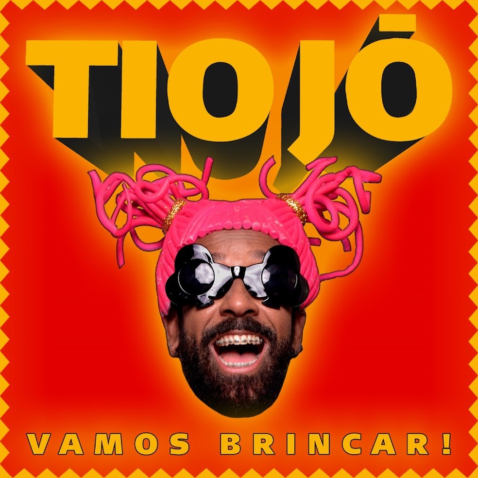 Capa do álbum 'Vamos brincar!', de Tio Jô — Foto: Divulgação