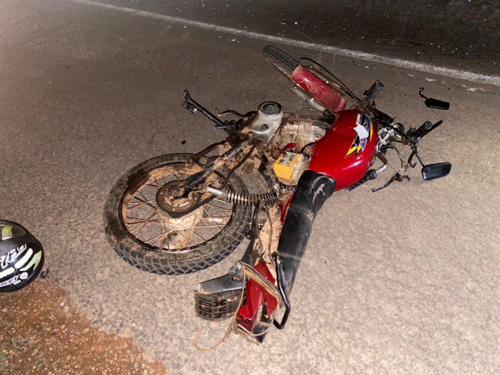 Motociclista morre após bater de frente com caminhonete na BR-153