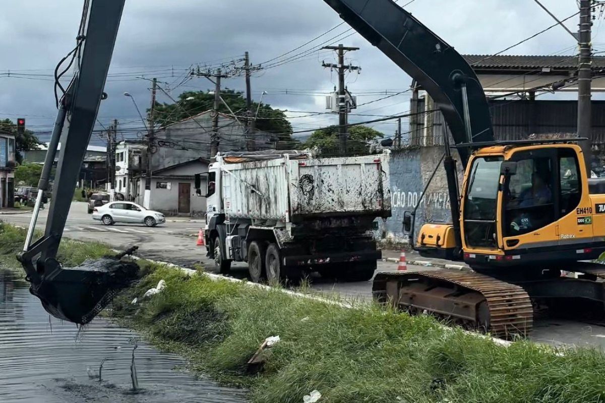 São Vicente terá obras de R$ 3,4 milhões contra alagamentos