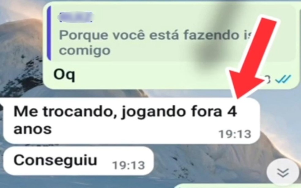 Suspeito fazia pressão psicológica com a menor — Foto: Divulgação/Polícia Militar 