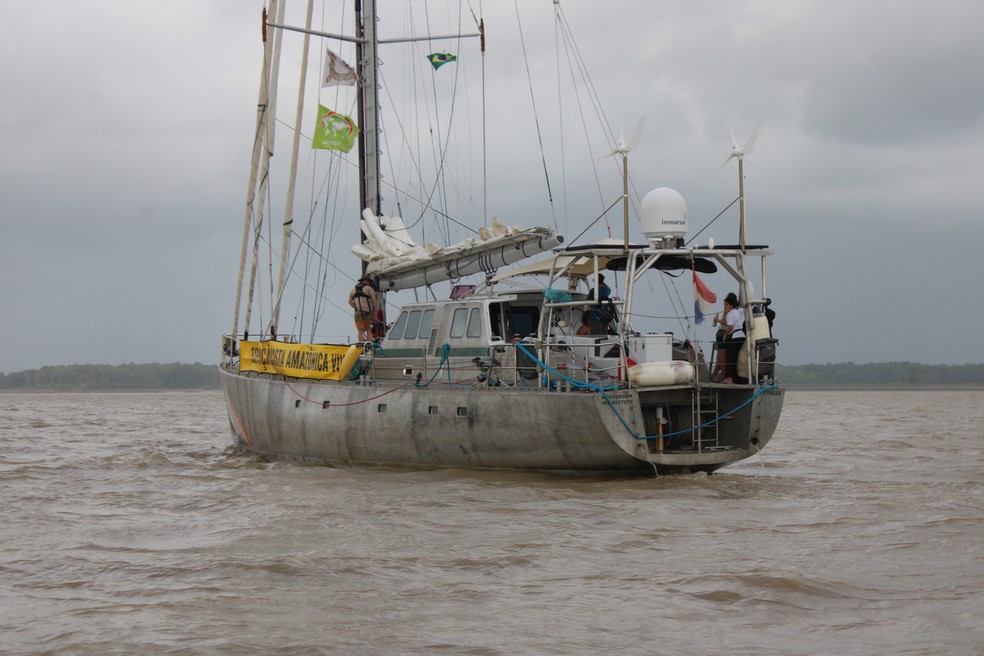 Região pesqueira no Amapá — Foto: Rafael Aleixo