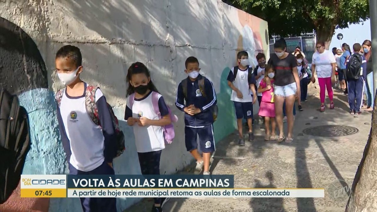 Alunos Da Rede Municipal Retornam às Aulas Presenciais De Forma Escalonada Em Campinas 5905