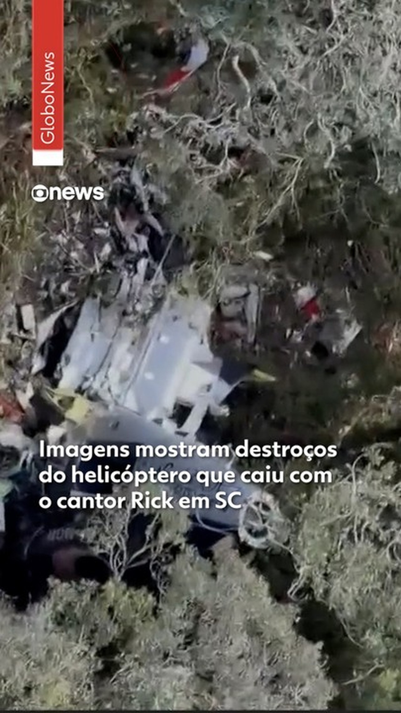 Equipe de Bruno Avelar, que estava no helicóptero com cantor Rick, divulga nota de pesar: 'profunda tristeza'