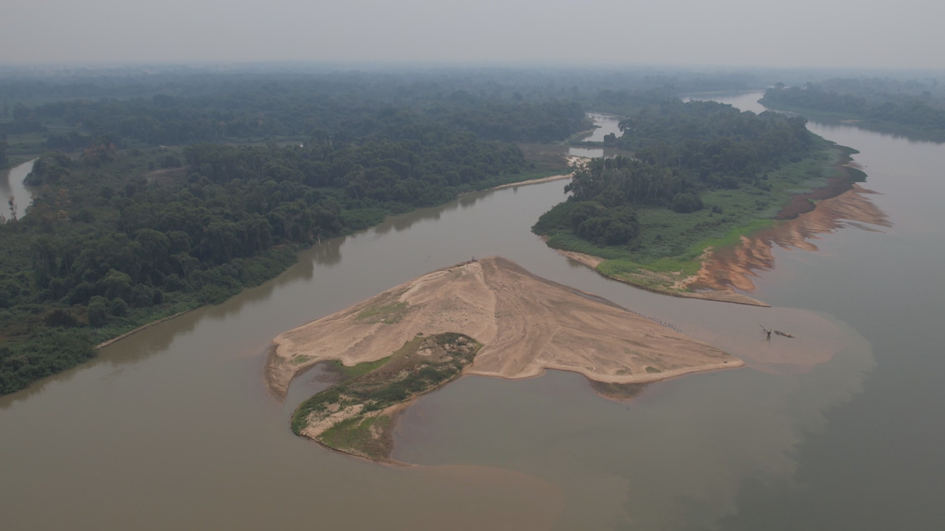 Com seca severa, nível do Rio Paraguai  quebra recorde histórico e chega a 26 centímetros em MT 