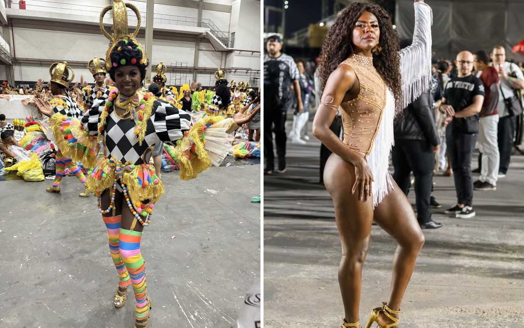 Ex-rainha da Festa de Barretos estreia no Carnaval de São Paulo como passista do Vai-Vai