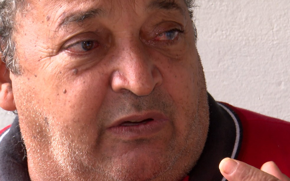 Carlos Augusto Rinaldi, de Santa Ernestina (SP), perdeu a visão após mutirão em Taquaritinga (SP) — Foto: Reprodução/EPTV