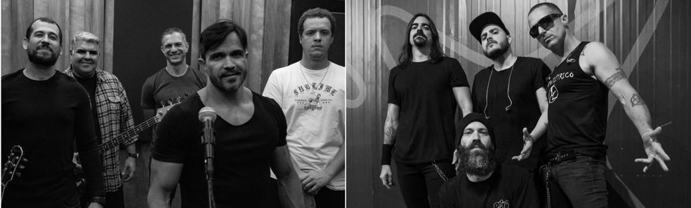 Banda Almarock e Banda Fuzo se apresenta no Rock’n Quadradin — Foto: Divulgação