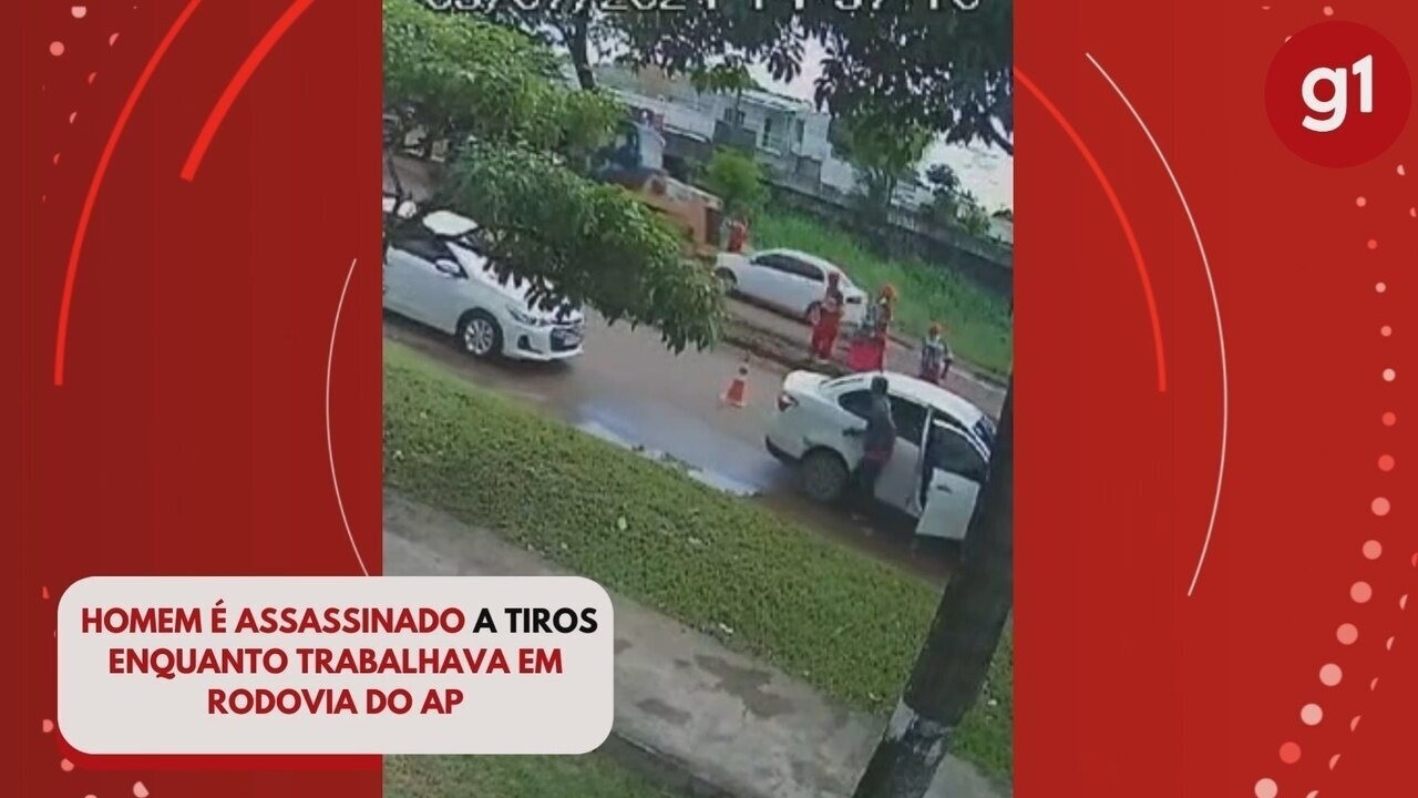 VÍDEO: homem é assassinado a tiros enquanto trabalhava em rodovia do AP ...