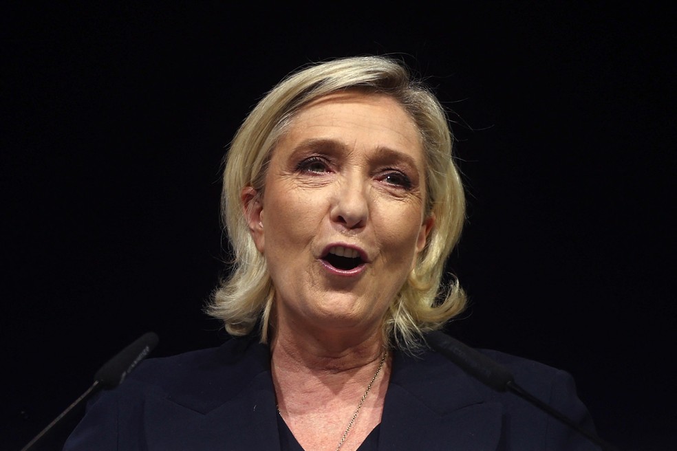 Marine Le Pen — Foto: REUTERS/Yves Herman