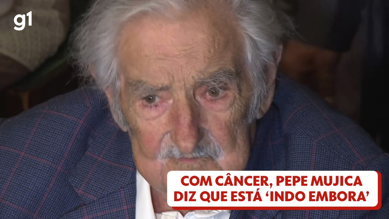 Com câncer, Pepe Mujica diz estar 'doente e velho': 'Estou indo embora'