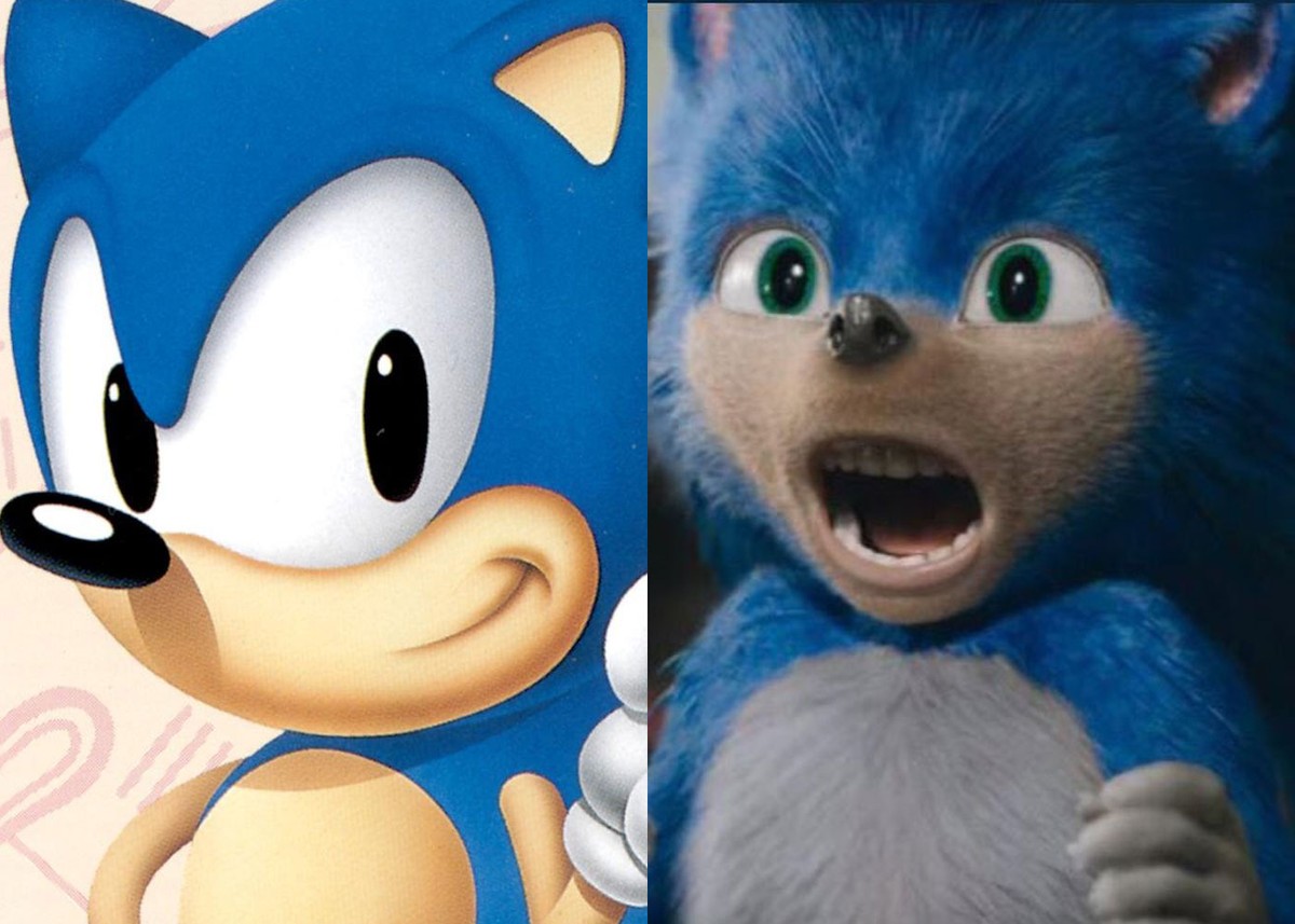 O Sonic feio está de volta nos Filmes! #sonic #desenho #fypシ