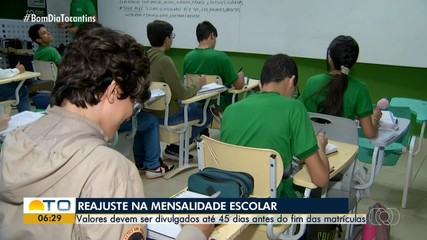 Escolas particulares devem informar sobre reajuste nas mensalidades a partir de outubro