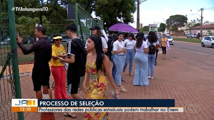 Professores efetivos do estado podem participar de seleção para trabalhar no Enem