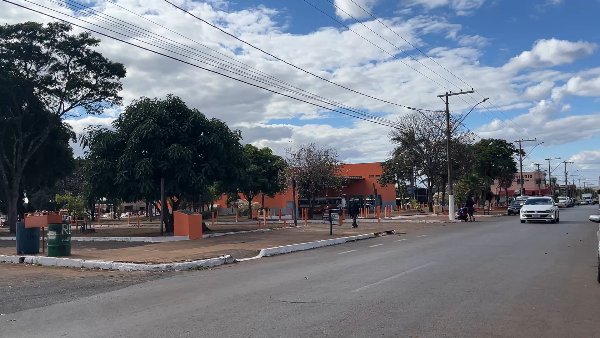 Rodoviária de Coromandel, local que abriga a sede da Cooperativa de Pequenos e Médios Garimpeiros