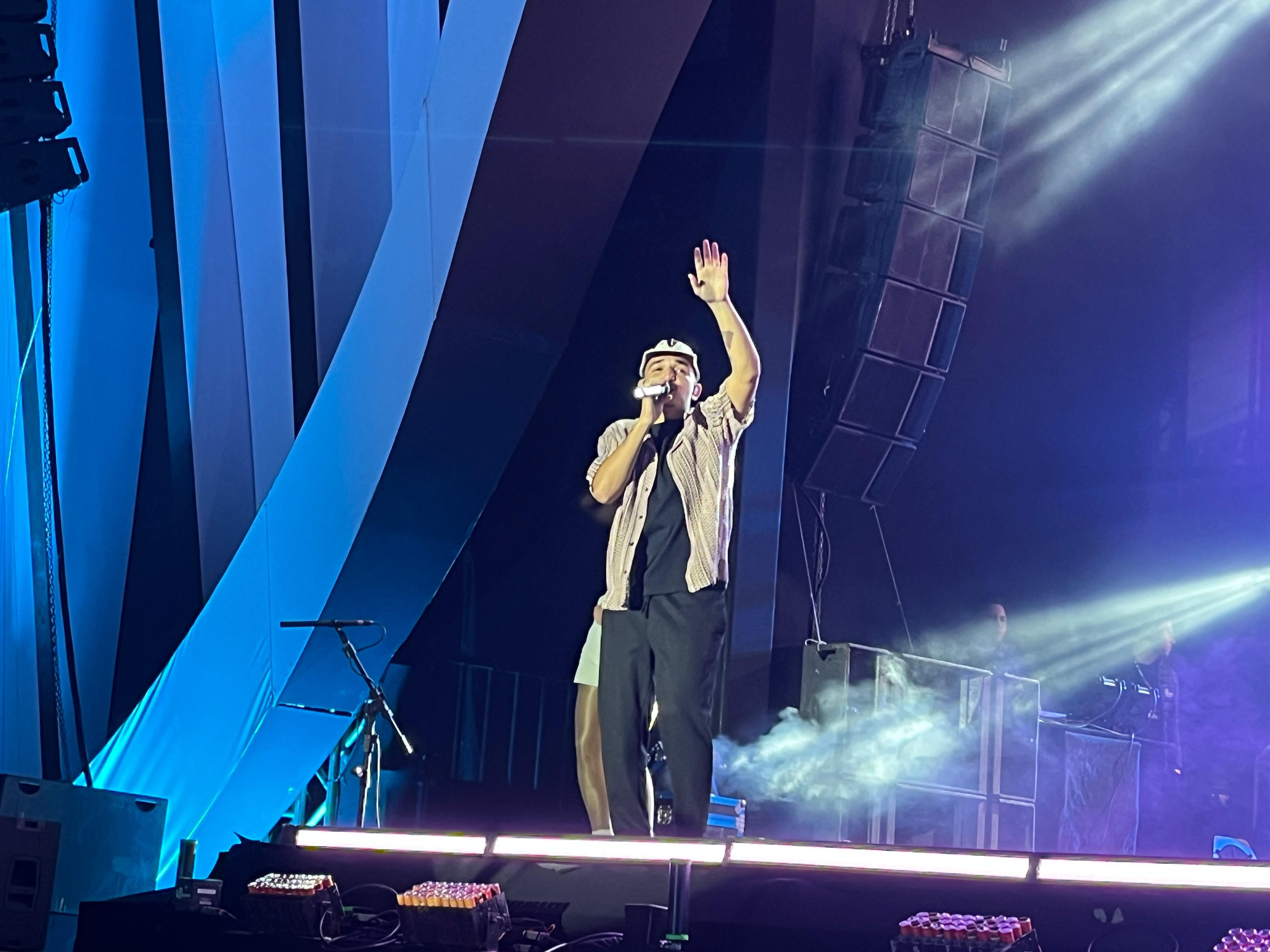 João Gomes op het Bahia Winterfestival 2025 — Foto: Alan Oliveira/g1 Bahia