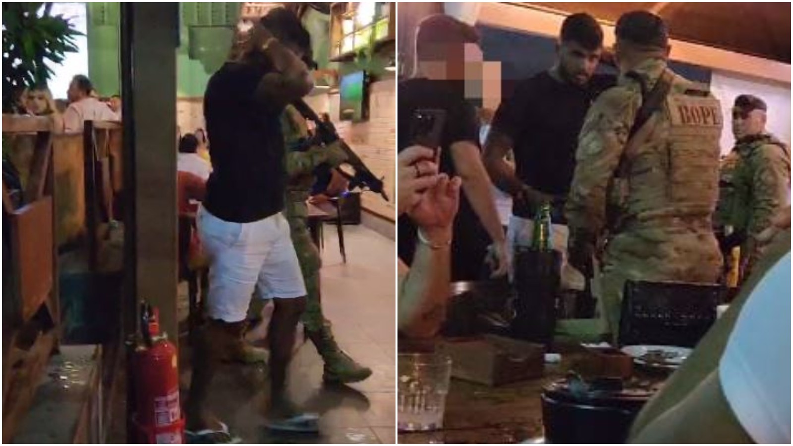 Traficante foragido do Maranhão é preso enquanto confraternizava com amigos em restaurante de Fortaleza