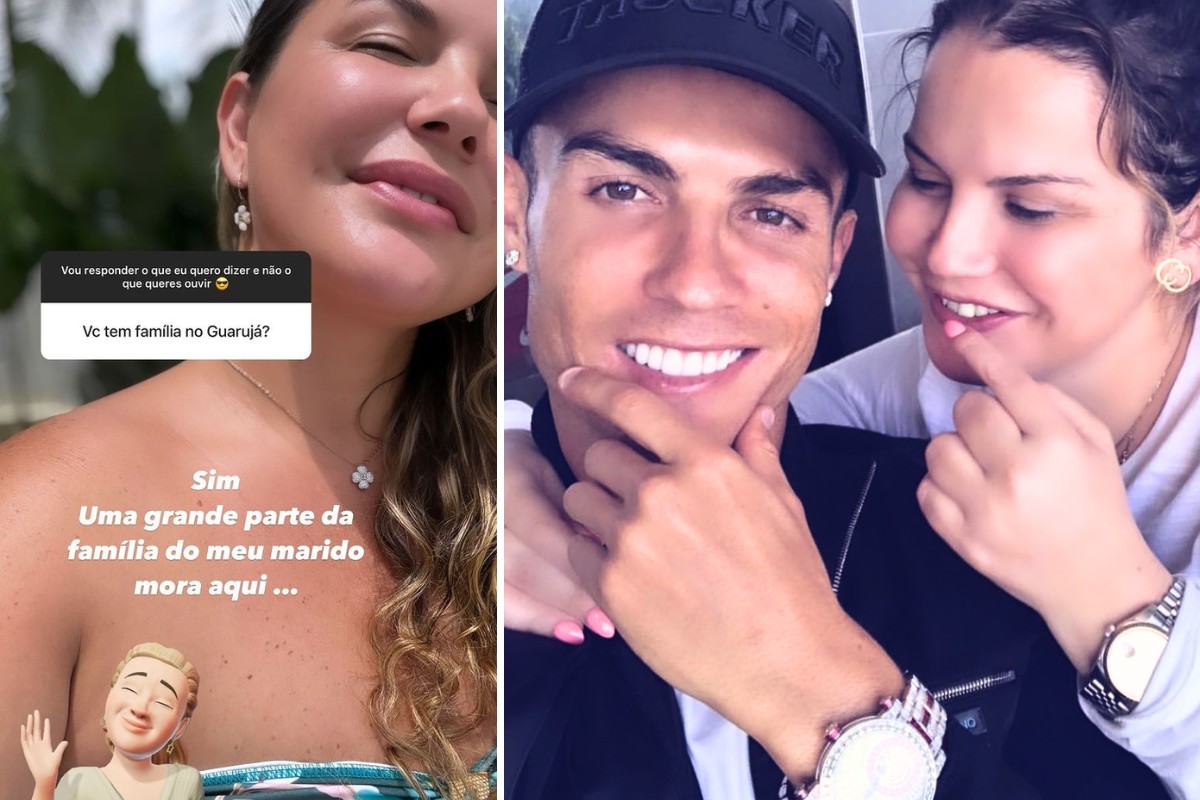 Irmã de Cristiano Ronaldo fica surpresa com reação na web a visita dela à praia: 'não é anormal a Katia estar no Guarujá'; VÍDEO