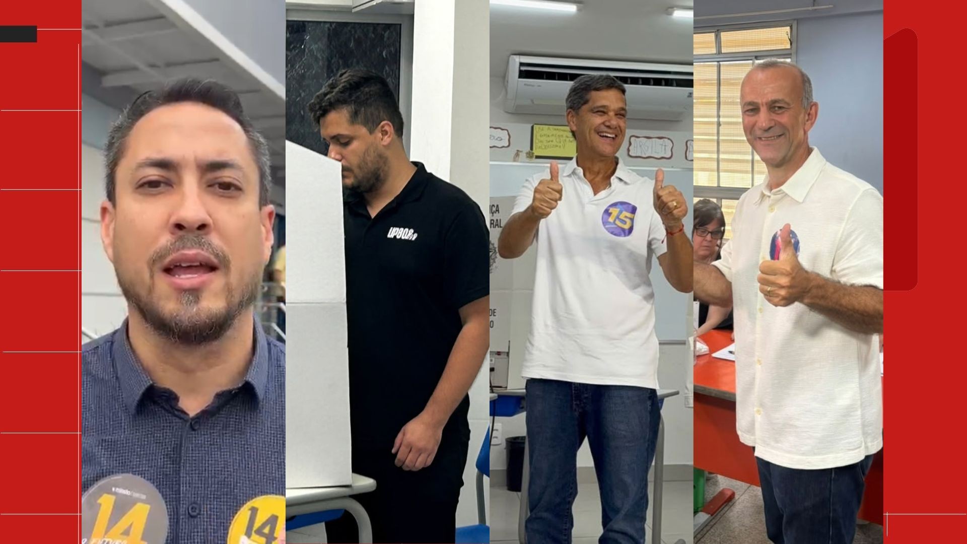 Candidatos ao governo do Espírito Santo votam neste domingo; veja