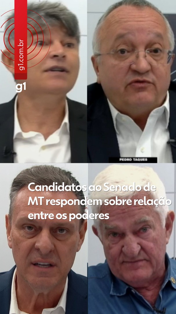 Vídeos: Candidatos ao Senado por Mato Grosso participam de debate no g1