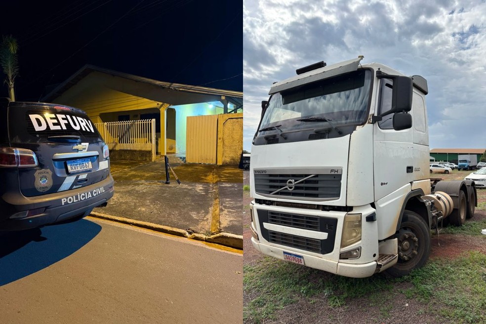 Operção pediu à Justiça o leilão antecipado de um caminhão-trator avaliado em R$ 247.7 mil. — Foto: PC MS