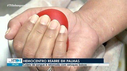 Hemocentro reabre em Palmas