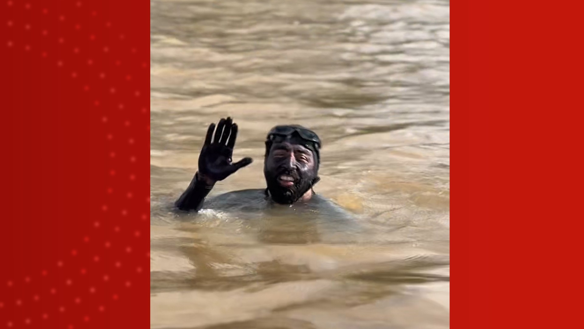 Colombiano nada mais de 4 mil km e chega ao interior do Amazonas em jornada pela preservação dos rios