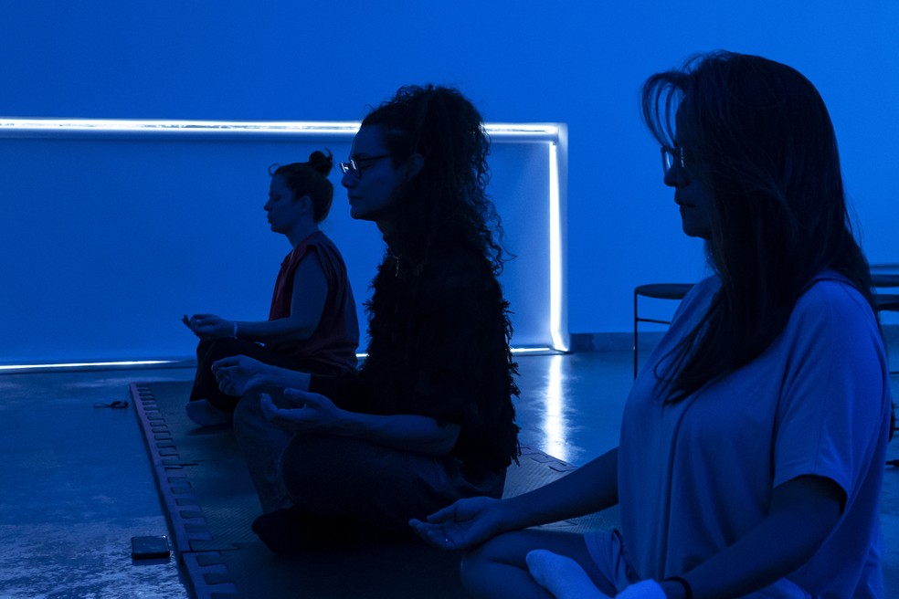 Pinacoteca do Ceará oferece programação com atividades infantis, visitas mediadas e ‘Yoga ao pôr do sol’ — Foto: Marília Cameilo/ Divulgação