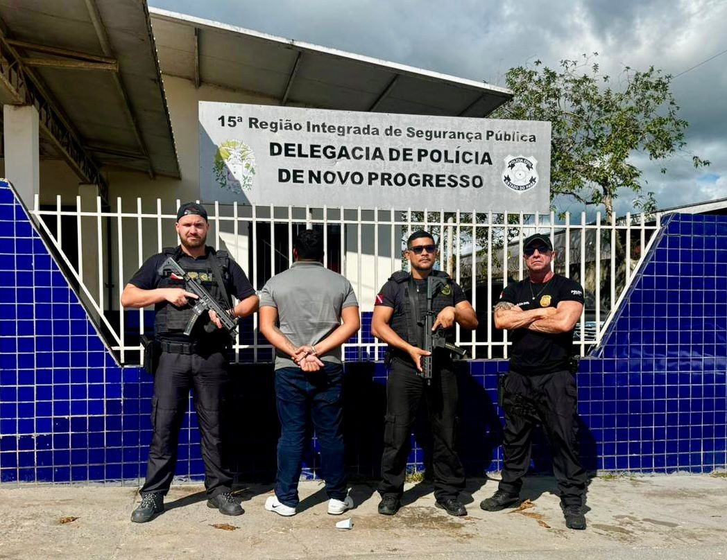 Polícia prende homem que esfaqueou e tentou arrancar silicone de ex-mulher em Novo Progresso, no PA