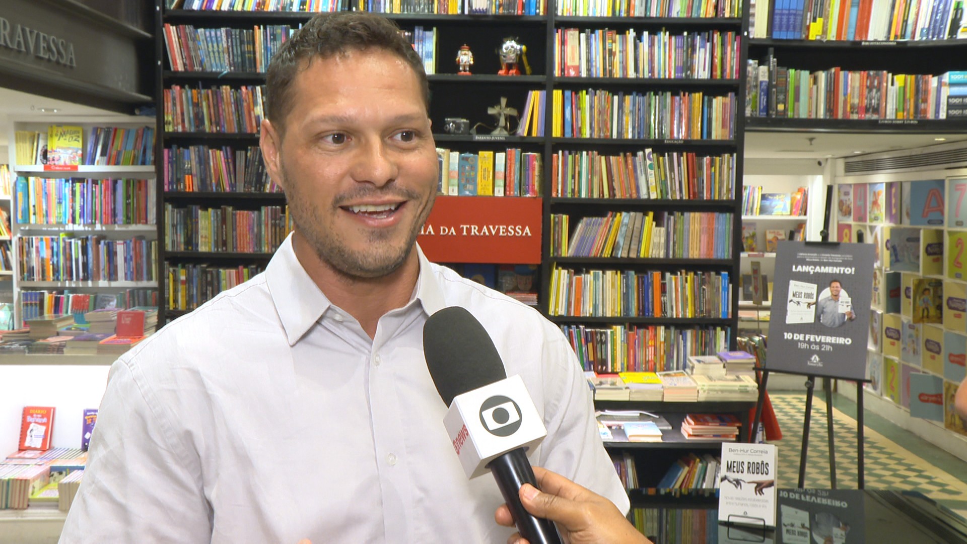 ‘Meus Robôs’: jornalista Ben-Hur Correia lança no Rio livro sobre relações entre humanos e inteligência artificial