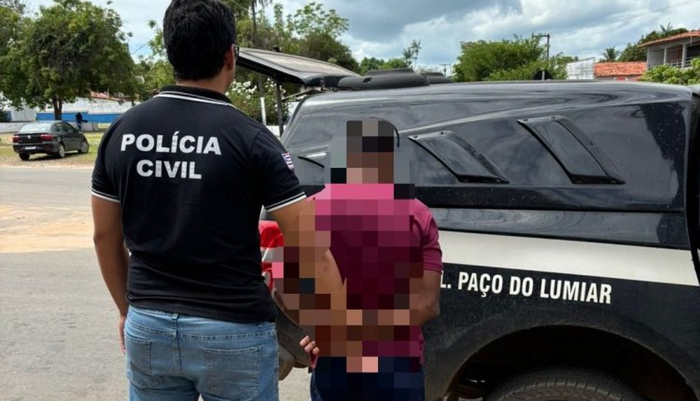 Homem, 39 anos, é preso suspeito de estuprar uma criança de 10 anos — Foto: Divulgação/ PC-MA