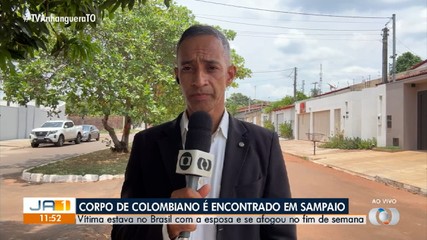 Corpo de colombiano é encontrado após desaparecer enquanto mergulhava em rio