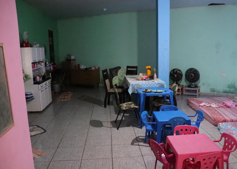 Local funcionava de forma irregular em Naviraí (MS).  — Foto: Reprodução