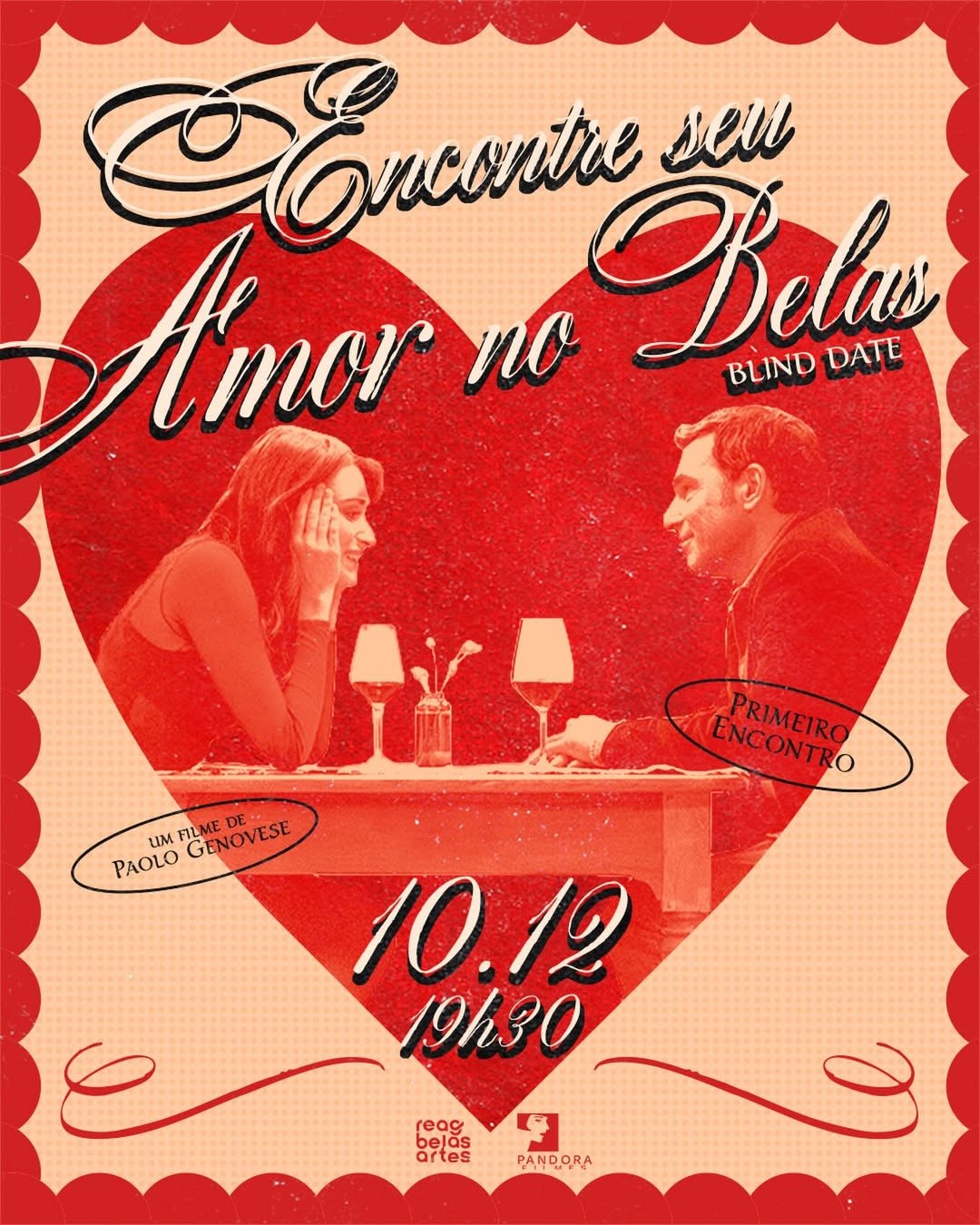 Cinema Belas Artes seleciona pessoas para date às cegas em clima de romance para divulgar filme; veja como participar