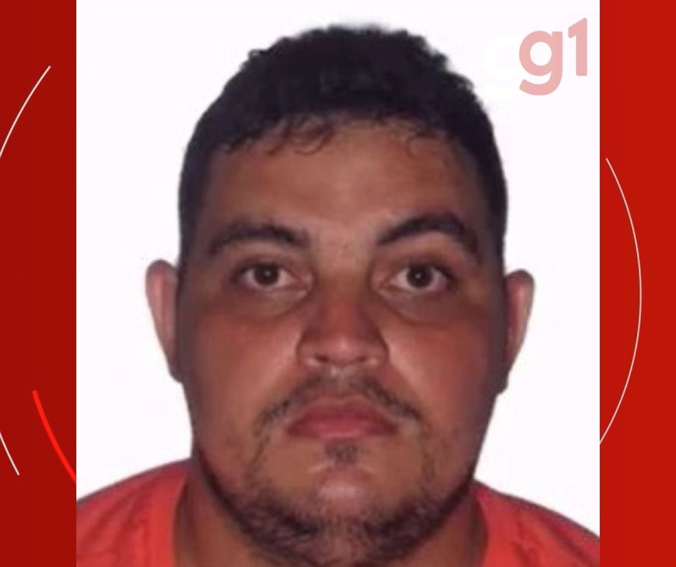 Rafael Amorim de Brito, suspeito de matar a tiros o policial militar Odenil Alves Pedroso — Foto: Polícia Militar de Mato Grosso
