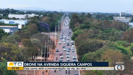 BDT traz imagens aéreas da Avenida Siqueira Campos