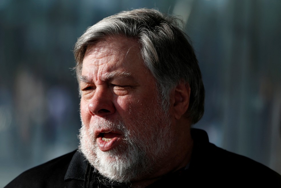 Steve Wozniak, cofundador da Apple, foi hospitalizado no México, na quarta-feira (8). — Foto: REUTERS/Stephen Lam