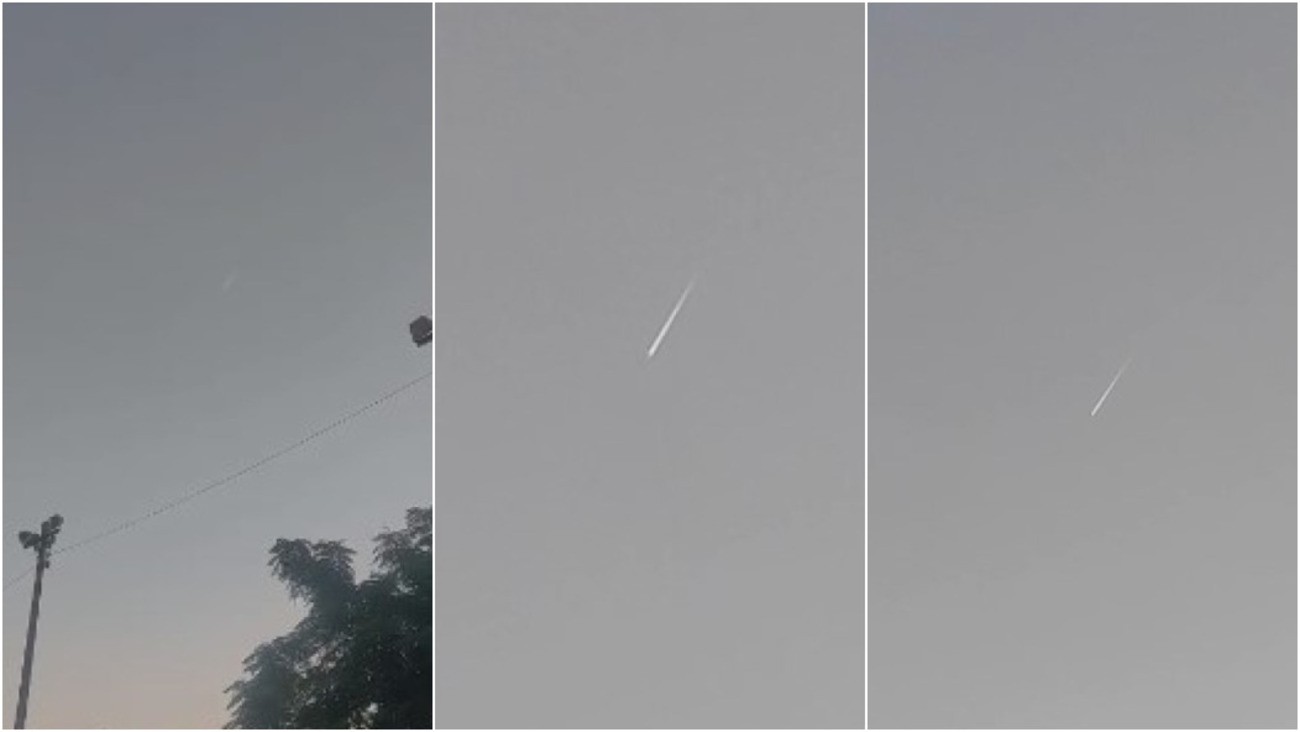 Fenômeno no céu chama atenção de moradores na fronteira entre Brasil e Paraguai; veja vídeo