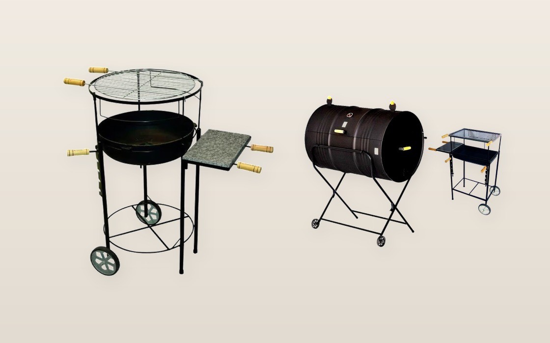 Área gourmet de 6 m²: o kit de churrasqueira que cabe e desmonta