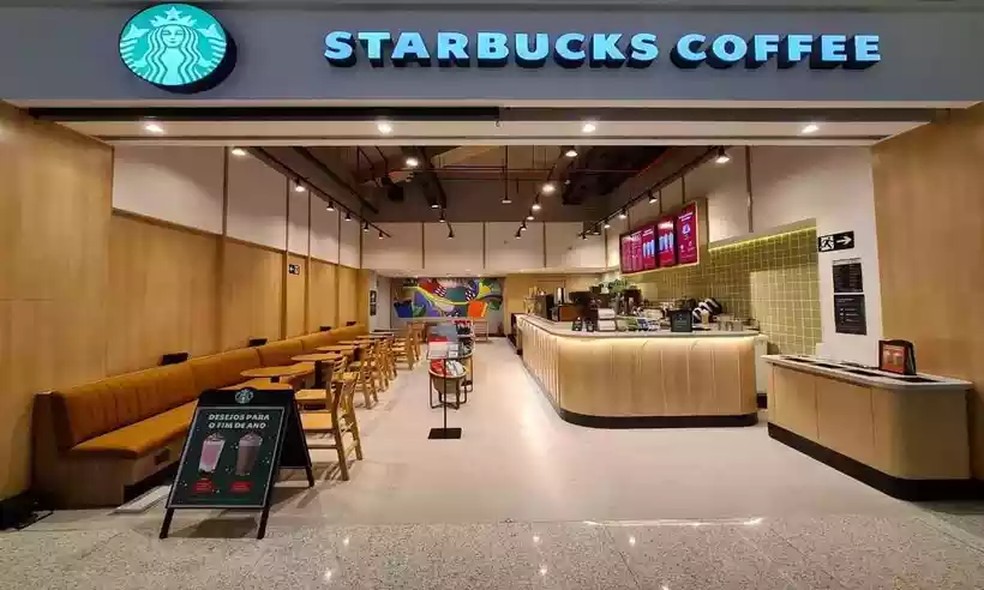 A loja da Starbucks no Boulevard Shopping, em Belo Horizonte — Foto: Starbucks Brasil/Divulgação