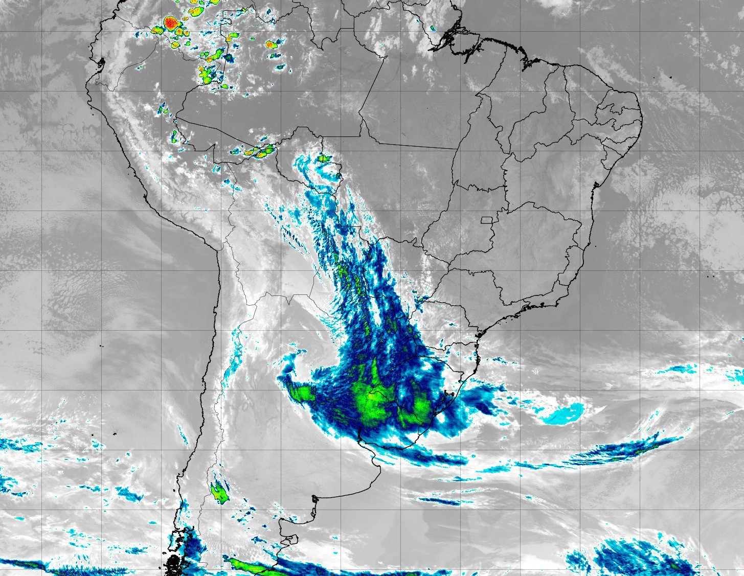 Ciclone começa a se formar no Sul nesta quinta; ar frio vai avançar pelo país