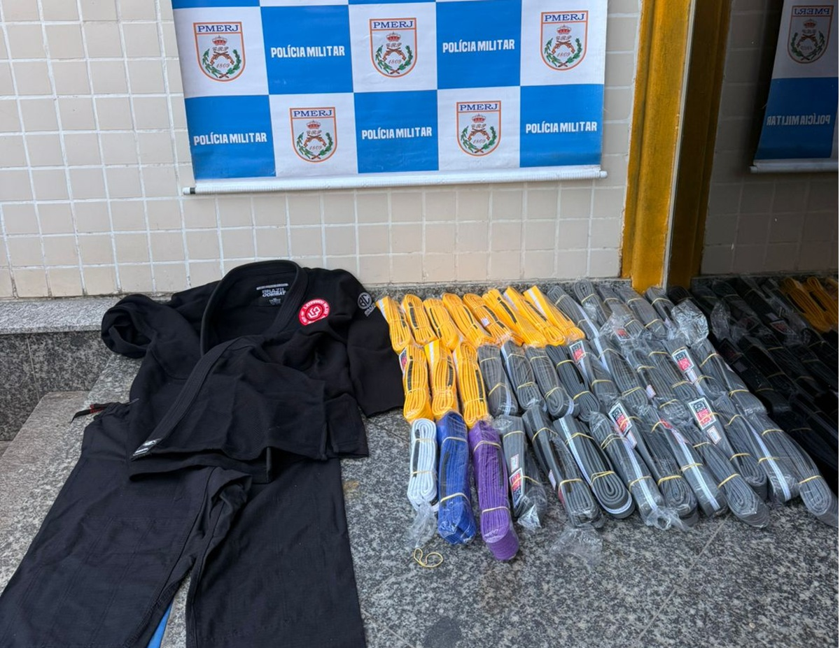 Faixas de jiu-jitsu furtadas em projeto social são recuperadas em Cabo Frio