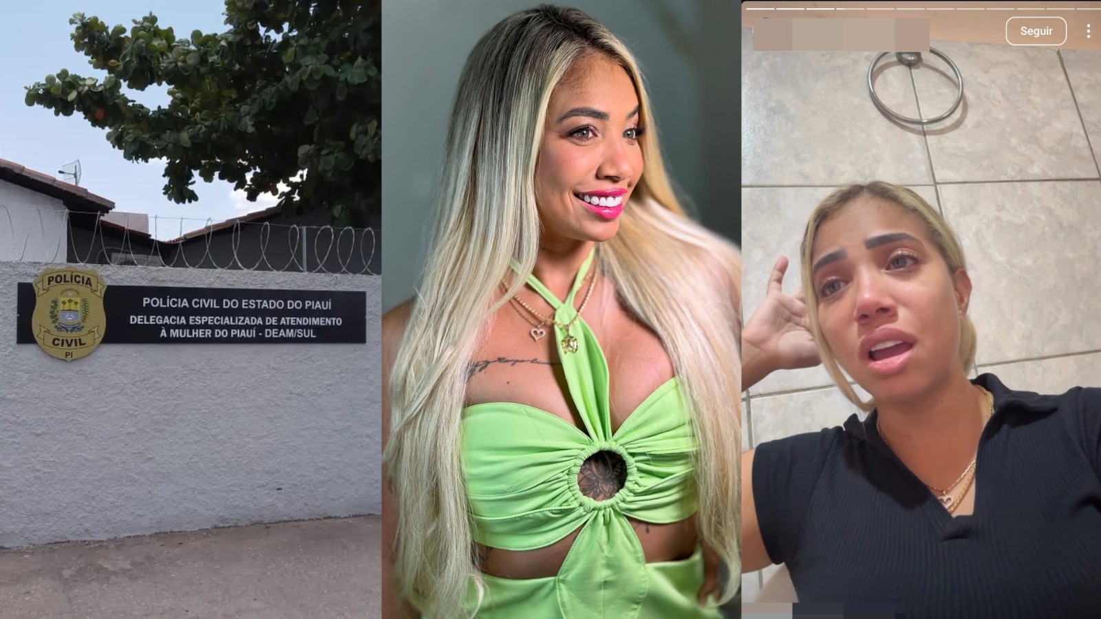 'Próximo passo é me matar', diz influenciadora digital ao denunciar agressões de ex-namorado no PI; homem descumpriu medida protetiva