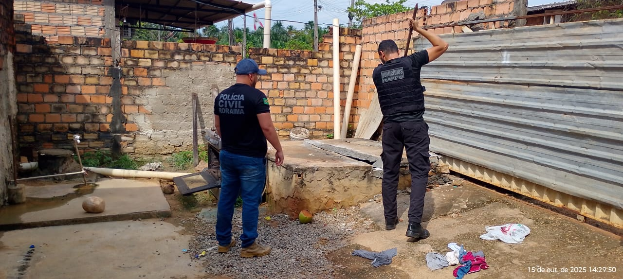 Corpos de homens desaparecidos são encontrados em fossa na zona Oeste de Boa Vista