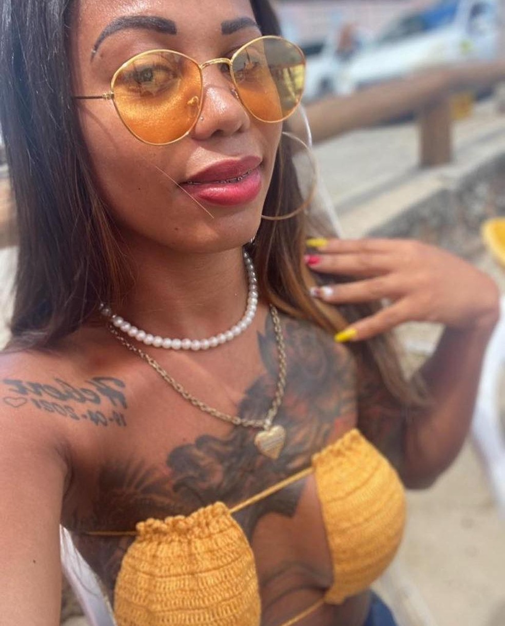 Mulher trans foi encontrada morta em motel no bairro Vila Matias, em Santos (SP) — Foto: Redes Sociais