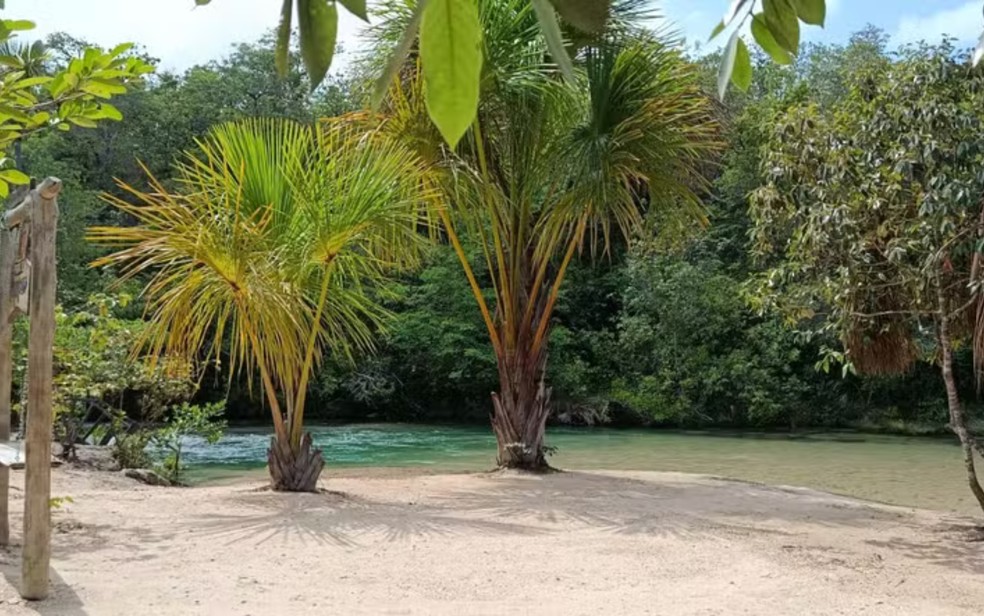 Atrativo funciona das 9h &agrave;s 17h, com limite de visitantes e regras para preservar a vegeta&ccedil;&atilde;o e a qualidade da &aacute;gua &mdash; Foto: Arquivo Pessoal/Walterley Moura