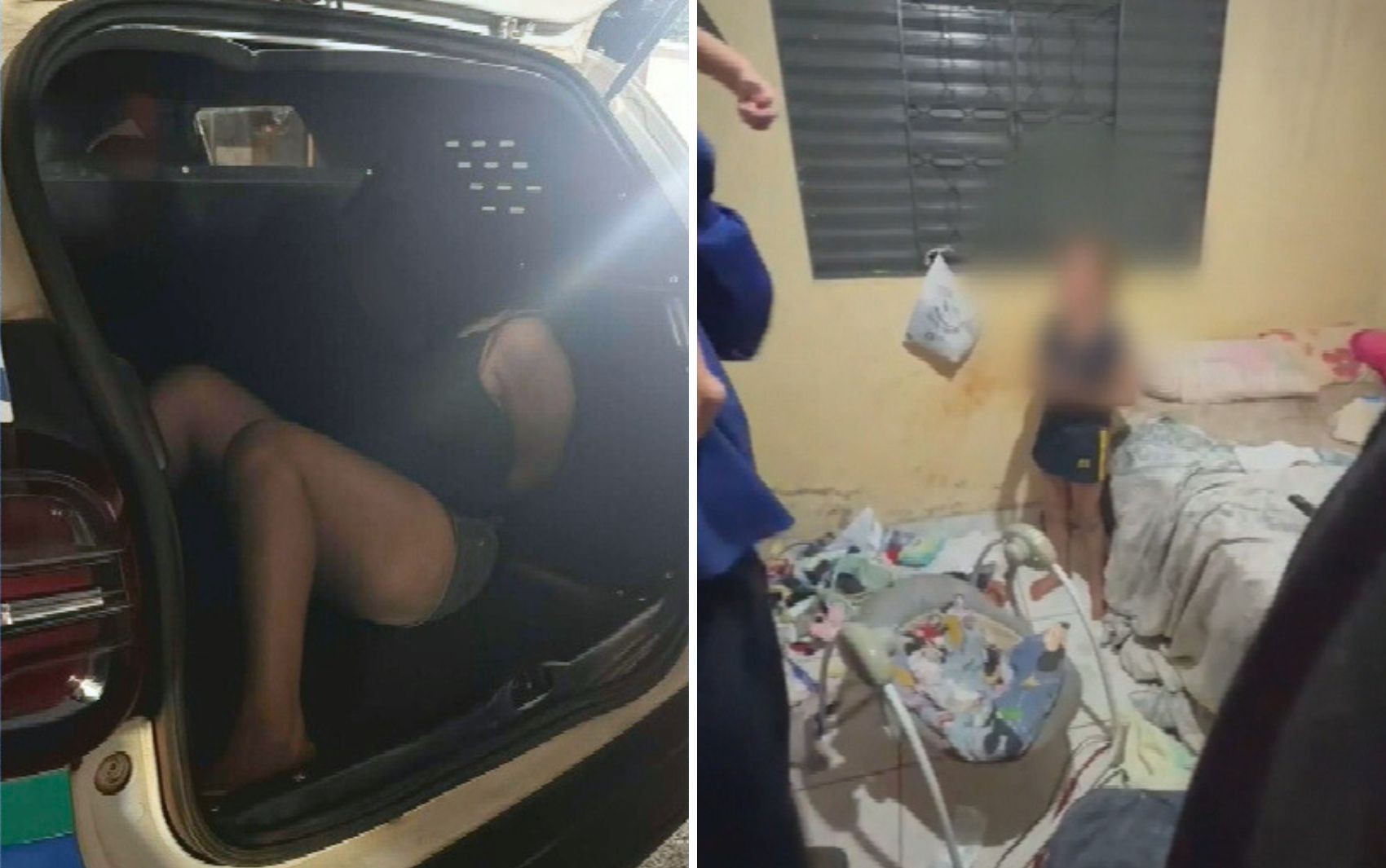 Mãe é presa suspeita de abandono de incapaz após quatro crianças serem encontradas trancadas e sem comida